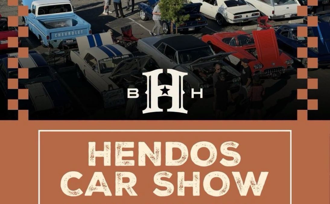 Hendo's Car Show partial flyer July 2026